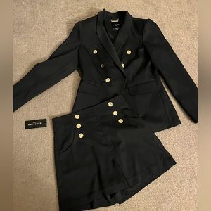 Marciano “Becca” blazer and short set